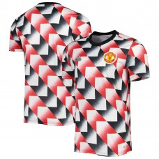 Футболка Manchester United adidas 2022 Pre-Match - White