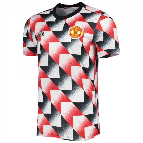 Футболка Manchester United adidas 2022 Pre-Match - White