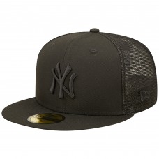 Бейсболка New York Yankees New Era Blackout Trucker 59FIFTY