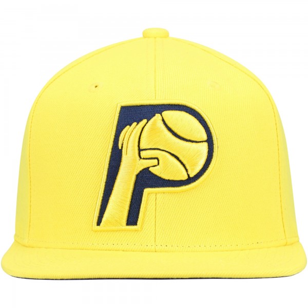 Бейсболка Indiana Pacers Mitchell & Ness Hardwood Classics Tonal - Yellow - официальный мерч NBA