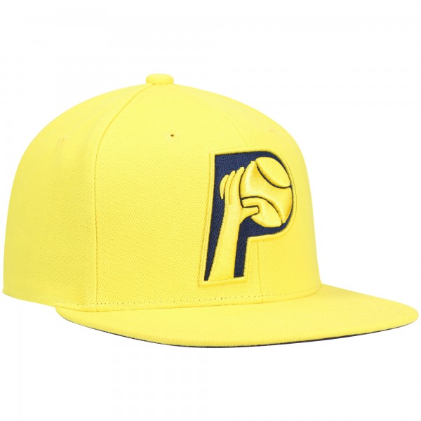 Бейсболка Indiana Pacers Mitchell & Ness Hardwood Classics Tonal - Yellow - официальный мерч NBA
