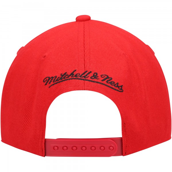 Бейсболка Philadelphia 76ers Mitchell & Ness Hardwood Classics Tonal - Red - официальный мерч NBA