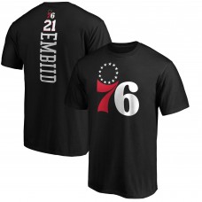 Футболка Joel Embiid Philadelphia 76ers Playmaker - Black