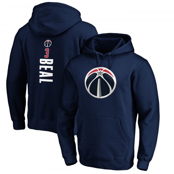 Толстовка с капюшоном Bradley Beal Washington Wizards - Navy - фирменная одежда NBA