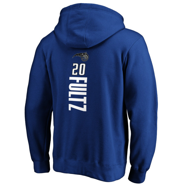 Orlando Magic Markelle Fultz Blue Playmaker Name & Number Pullover Hoodie