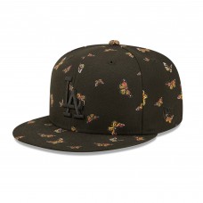 Бейсболка Los Angeles Dodgers New Era Flutter 59FIFTY - Black