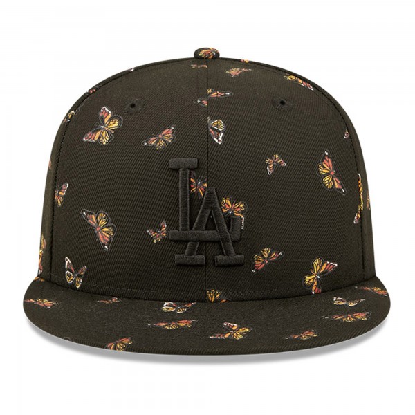 Бейсболка Los Angeles Dodgers New Era Flutter 59FIFTY - Black