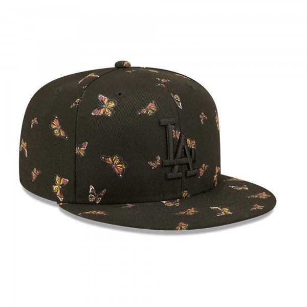 Бейсболка Los Angeles Dodgers New Era Flutter 59FIFTY - Black