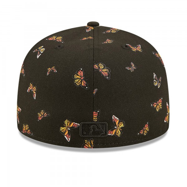 Бейсболка Los Angeles Dodgers New Era Flutter 59FIFTY - Black