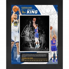 Golden State Warriors Stephen Curry Fanatics Authentic Framed 16 x 20 NBA All-Time 3-Point Leader Floating Photo Collage