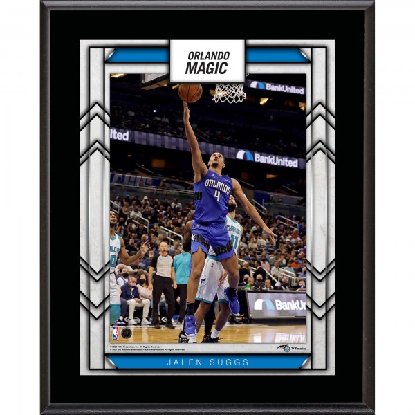 Orlando Magic Jalen Suggs Fanatics Authentic 10.5 x 13 Sublimated Player Plaque