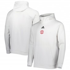 Толстовка Manchester United adidas Travel Scuba Neck - White