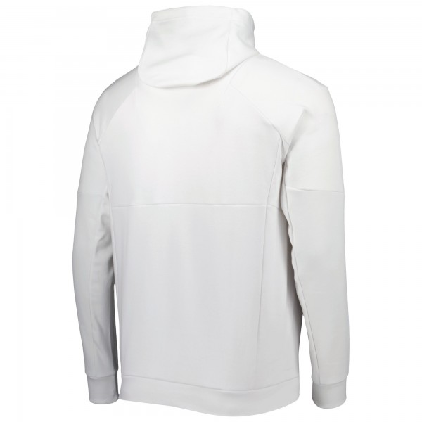 Толстовка Manchester United adidas Travel Scuba Neck - White