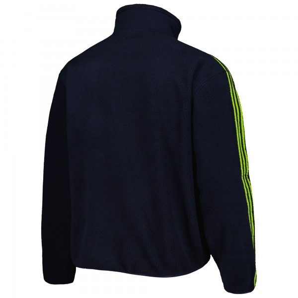 Кофта на молнии Manchester United adidas Lifestyler Fleece - Navy