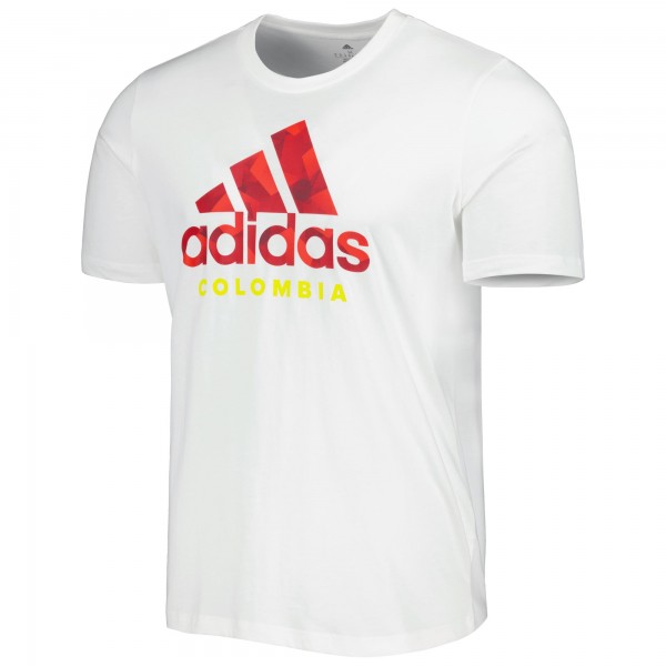 Colombia National Team adidas DNA Graphic T-Shirt - White