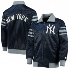 Куртка на молнии New York Yankees Starter The Captain III Varsity - Navy