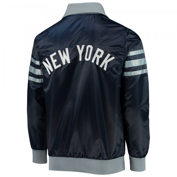 Куртка на молнии New York Yankees Starter The Captain III Varsity - Navy