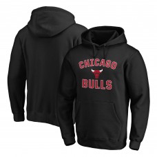 Chicago Bulls Black Victory Arch Pullover Hoodie