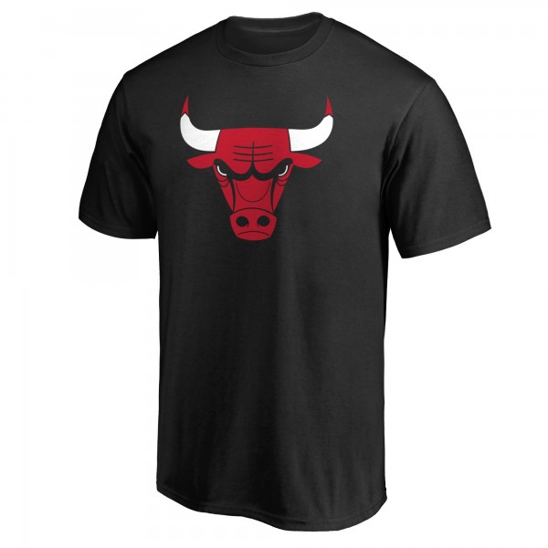 Футболка Chicago Bulls Primary Mascot Logo - Black