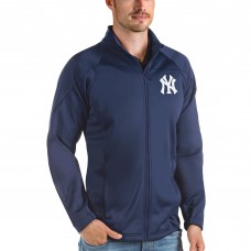 Кофта на молнии New York Yankees Antigua Links Golf - Navy