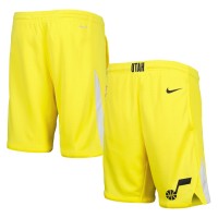 Шорты Utah Jazz Nike Youth Icon Swingman Performance - Gold