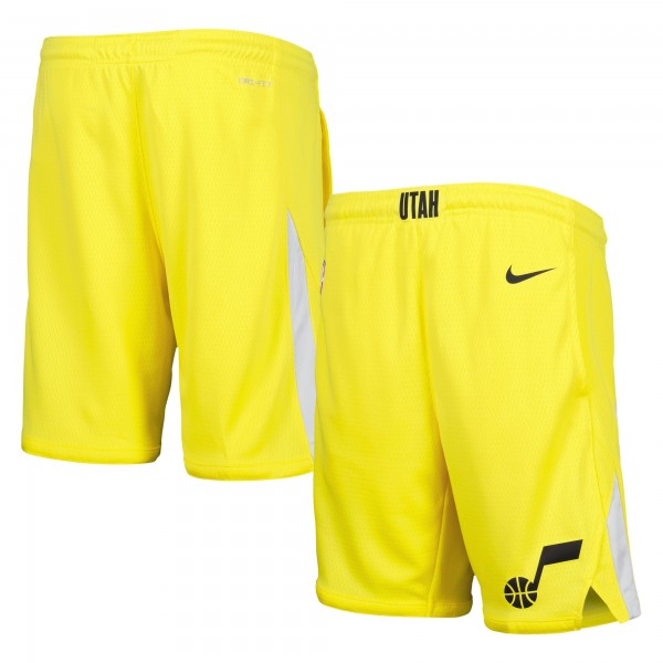 Шорты Utah Jazz Nike Youth Icon Swingman Performance - Gold