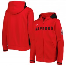 Толстовка на молнии Toronto Raptors Nike Youth Courtside Showtime Performance - Red