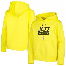 Толстовка Utah Jazz Nike Youth Spotlight Practice Performance - Gold