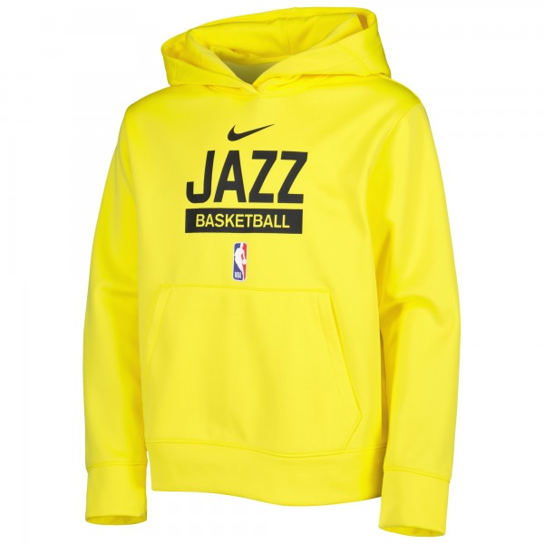 Толстовка Utah Jazz Nike Youth Spotlight Practice Performance - Gold