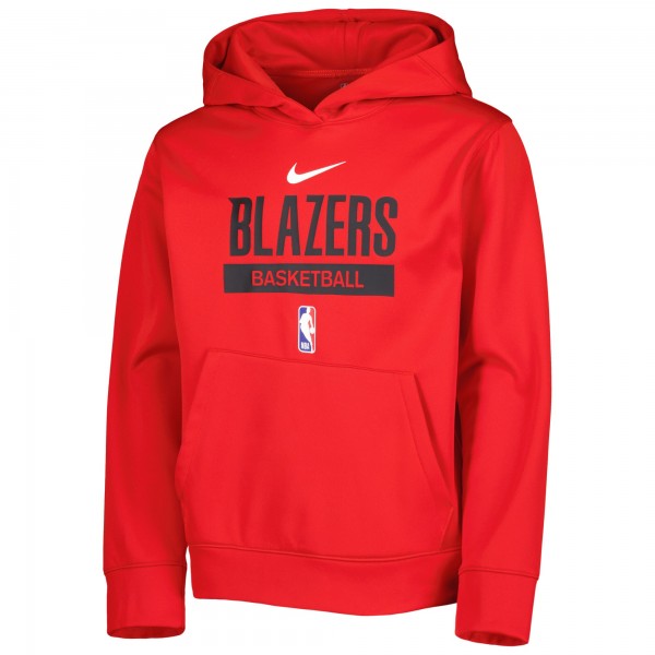 Толстовка Portland Trail Blazers Nike Youth Spotlight Practice Performance - Red