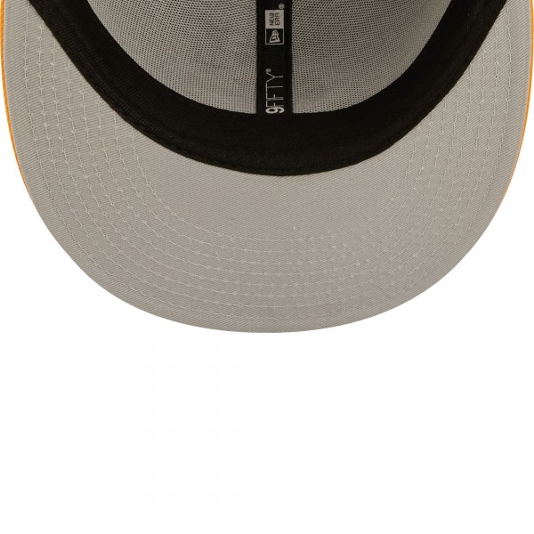 Бейсболка Los Angeles Dodgers New Era 2020 World Series Cooperstown Collection Undervisor 59FIFTY - Gray/Orange