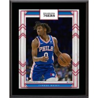 Philadelphia 76ers Tyrese Maxey Fanatics Authentic Framed 10.5 x 13 Sublimated Player Plaque