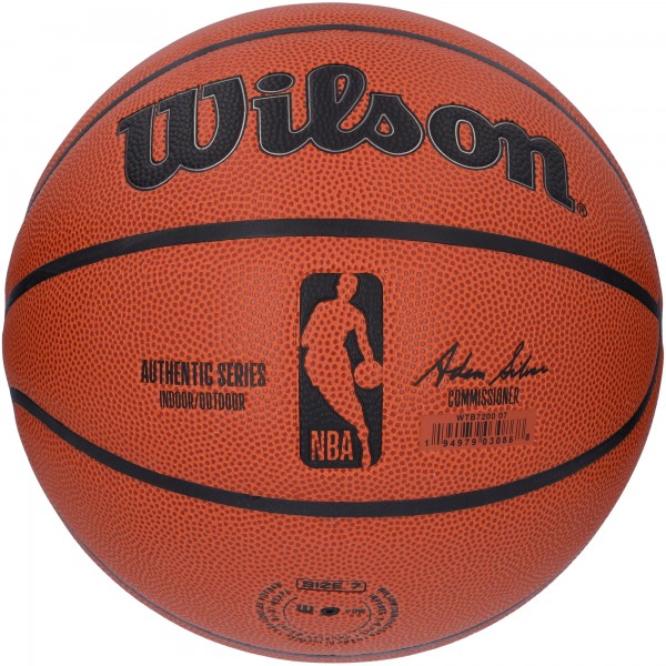 Мяч Autographed Chicago Bulls Lonzo Ball Authentic Wilson Indoor/Outdoor