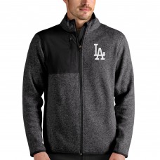 Кофта на молнии Los Angeles Dodgers Antigua Fortune - Heathered Charcoal