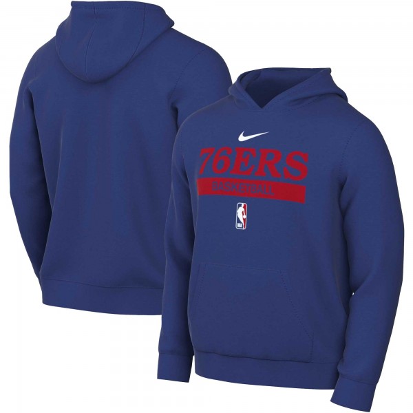 Толстовка Philadelphia 76ers Nike 2022/23 Spotlight On-Court Practice Performance - Royal
