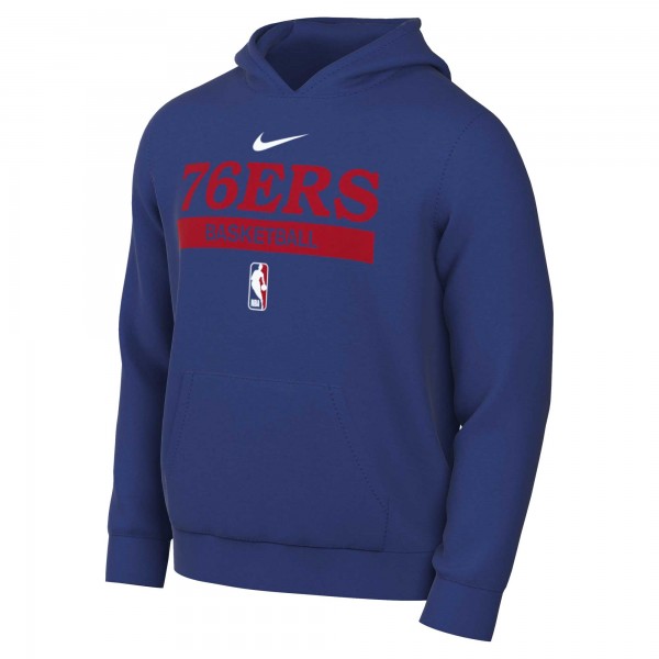 Толстовка Philadelphia 76ers Nike 2022/23 Spotlight On-Court Practice Performance - Royal