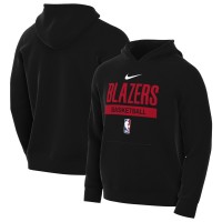 Толстовка Portland Trail Blazers Nike 2022/23 Spotlight On-Court Practice Performance - Black