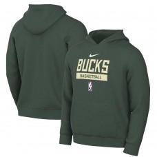 Толстовка Milwaukee Bucks Nike 2022/23 Spotlight On-Court Practice Performance - Hunter Green