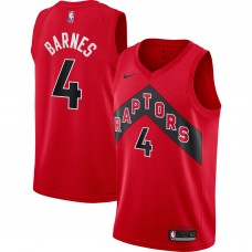 Игровая форма  Scottie Barnes Toronto Raptors Nike Youth 2021/22 Swingman - Icon Edition - Red