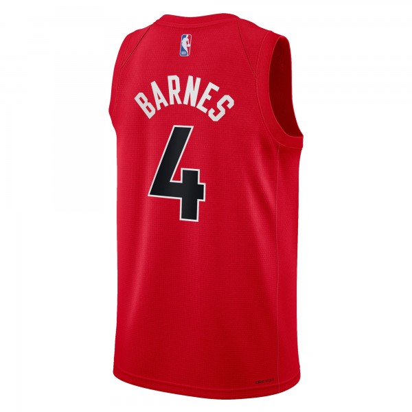 Игровая форма  Scottie Barnes Toronto Raptors Nike Youth 2021/22 Swingman - Icon Edition - Red