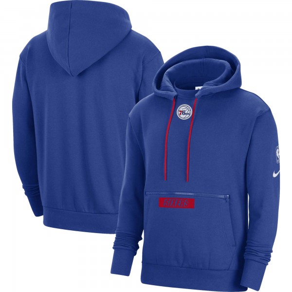 Толстовка Philadelphia 76ers Nike Courtside Heavyweight - Royal