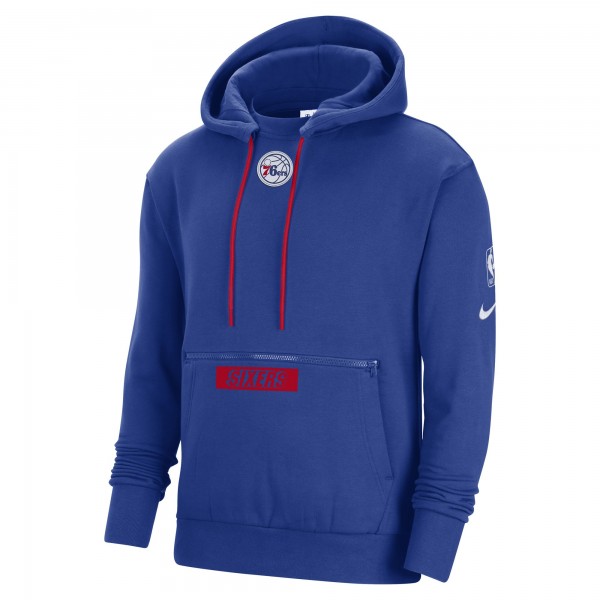 Толстовка Philadelphia 76ers Nike Courtside Heavyweight - Royal