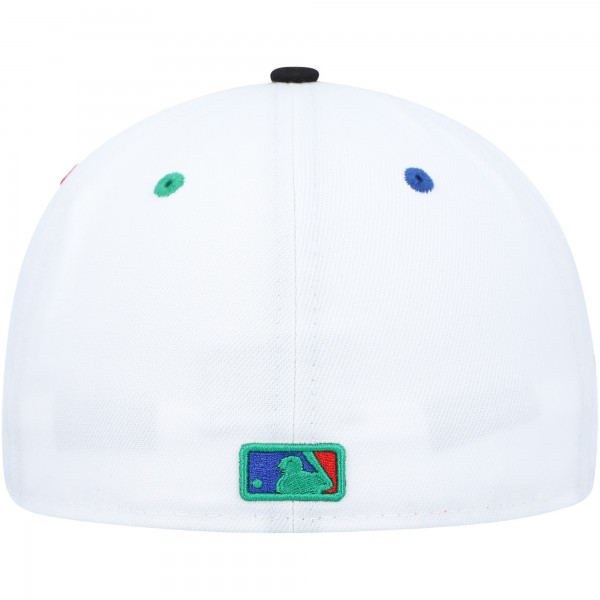 Бейсболка New York Yankees New Era 1956 World Series Primary Eye 59FIFTY - White/Black