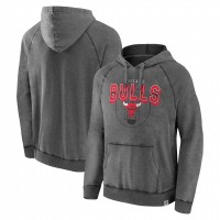 Толстовка Chicago Bulls Gray True Classics Vintage Snow Wash Raglan