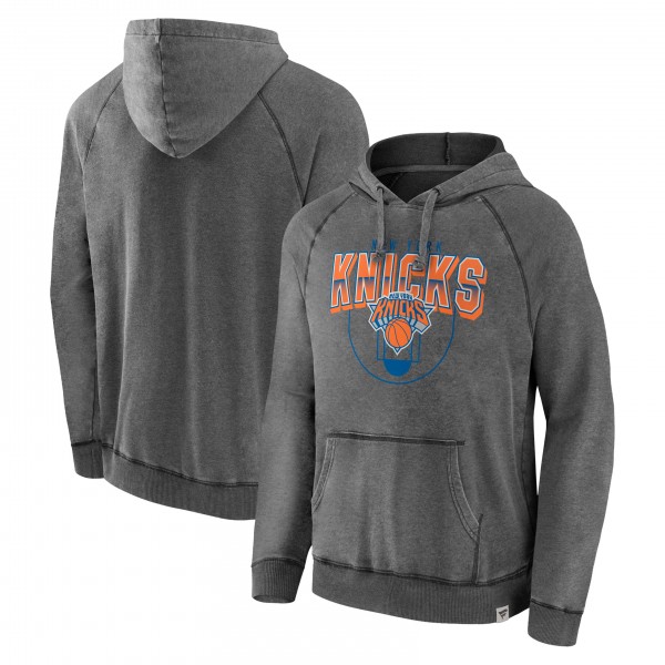 Толстовка New York Knicks Acquisition True Classics Vintage Snow Wash - Gray