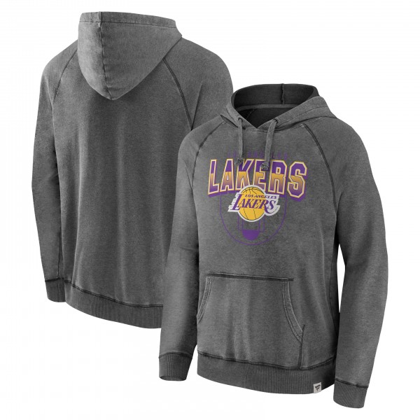 Толстовка Los Angeles Lakers Acquisition True Classics Vintage Snow Wash - Gray