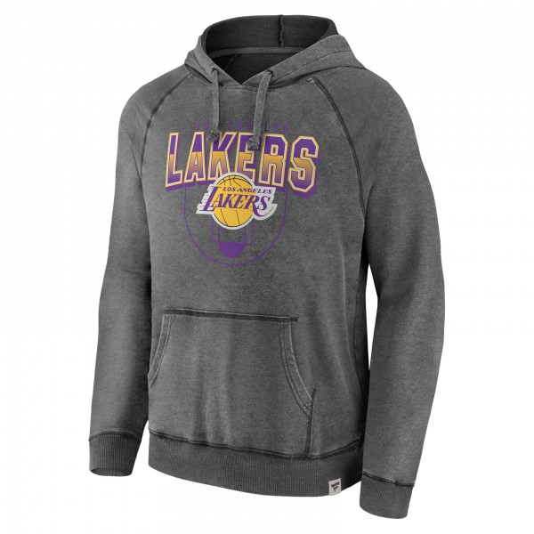 Толстовка Los Angeles Lakers Acquisition True Classics Vintage Snow Wash - Gray