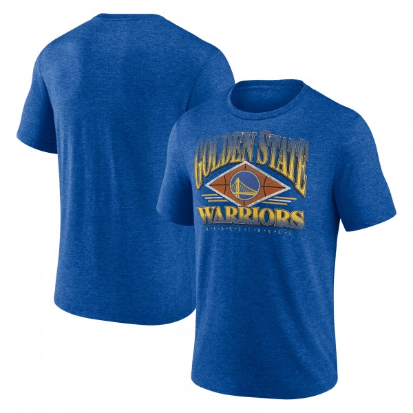 Футболка Golden State Warriors True Classics Power Phase Tri-Blend - Heather Royal