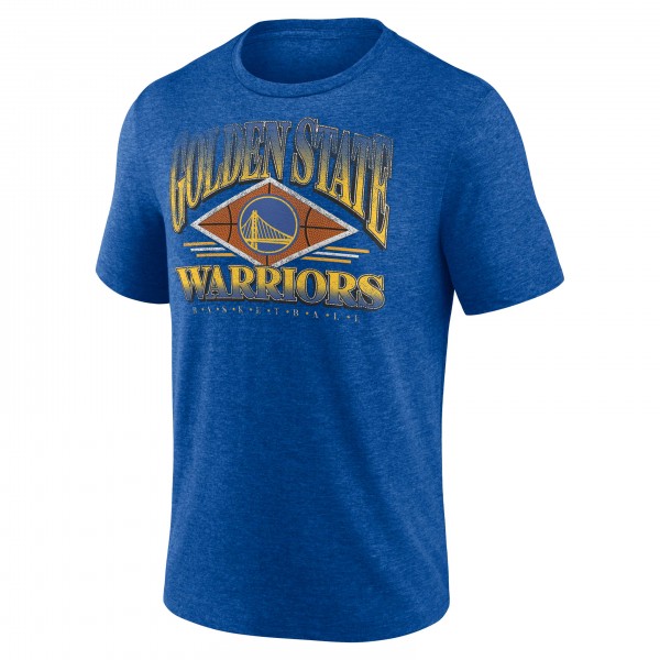 Футболка Golden State Warriors True Classics Power Phase Tri-Blend - Heather Royal