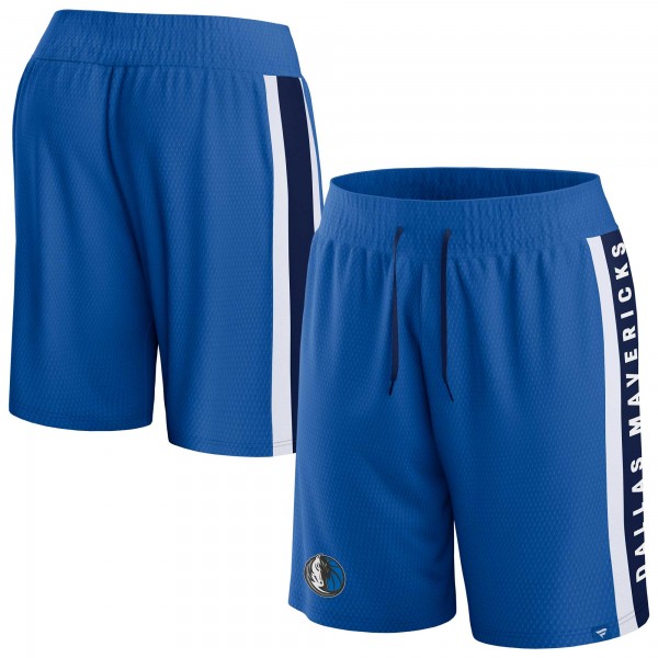 Шорты Dallas Mavericks Referee Iconic Mesh - Blue